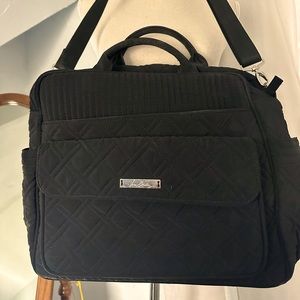Vera Bradley Convertible Baby Bag in Classic Black